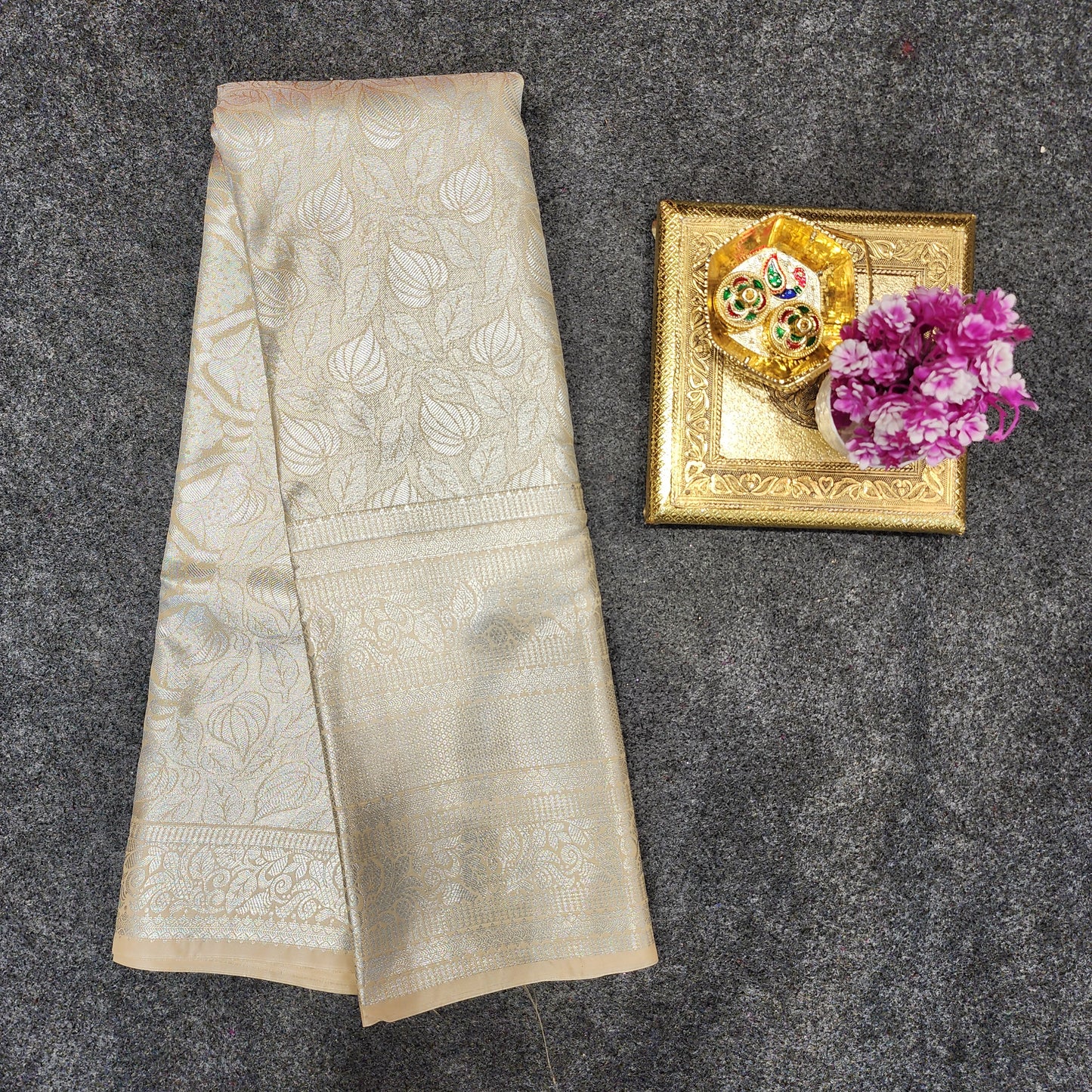 Kanchi pattu pastel colour sarees