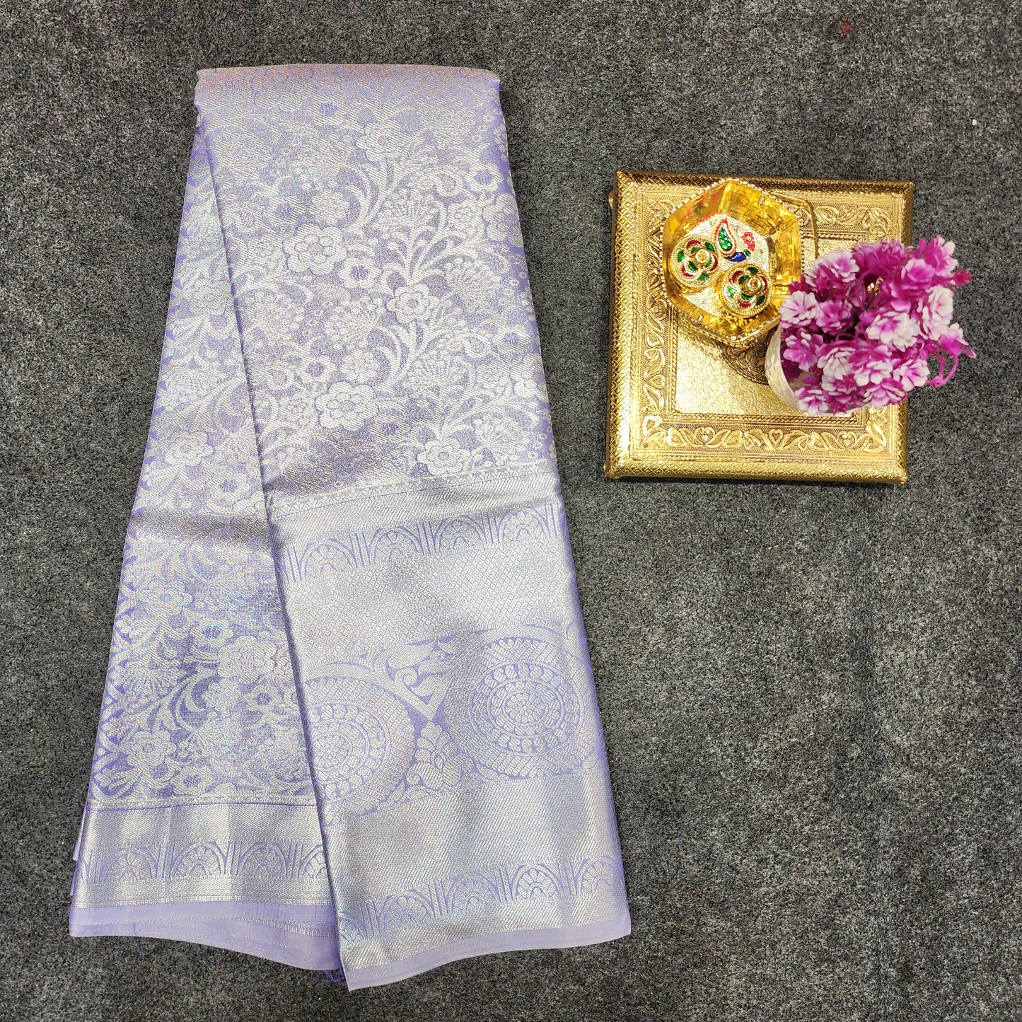 Kanchi pattu pastel colour sarees