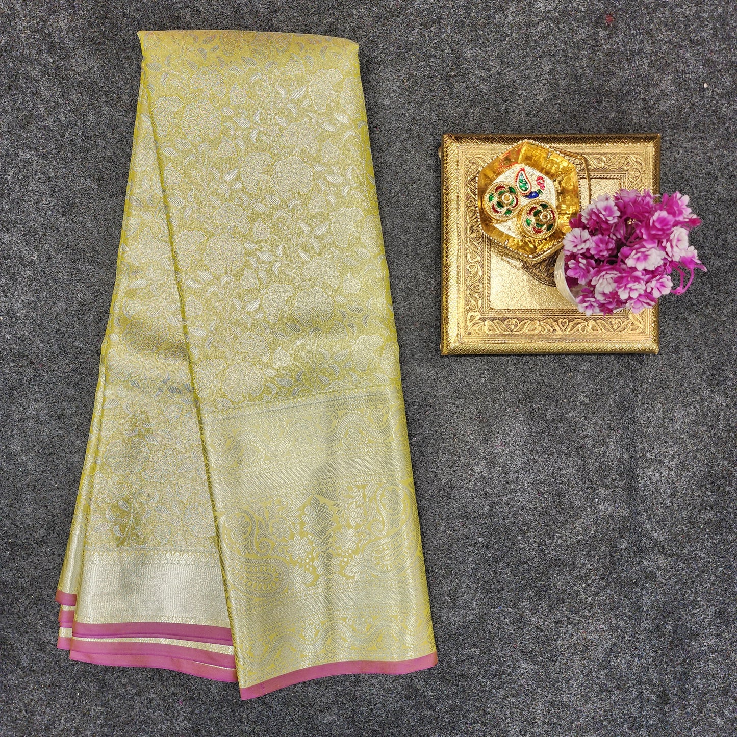 Kanchi pattu pastel colour sarees