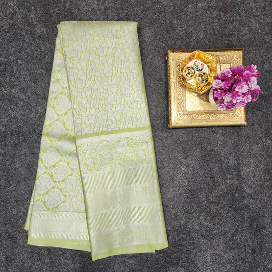 Kanchi pattu pastel colour sarees