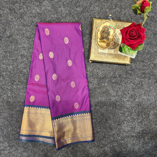 Venkatagiri Pattu mix Butta saree