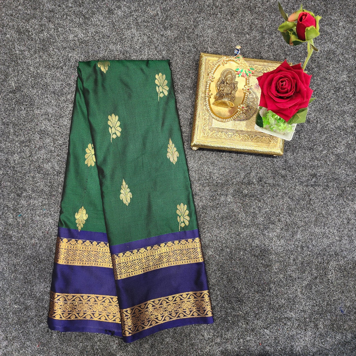 Venkatagiri Pattu mix Butta saree