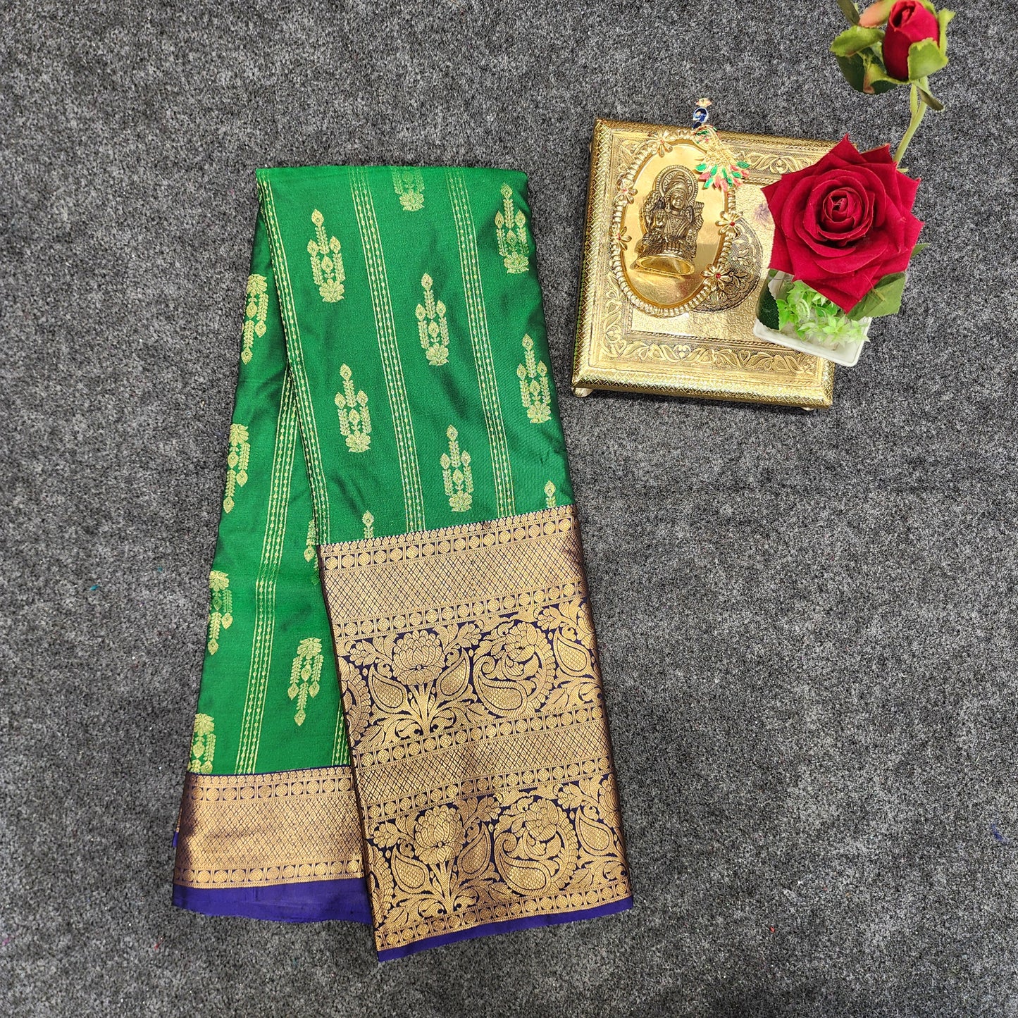 Venkatagiri Pattu mix Butta saree