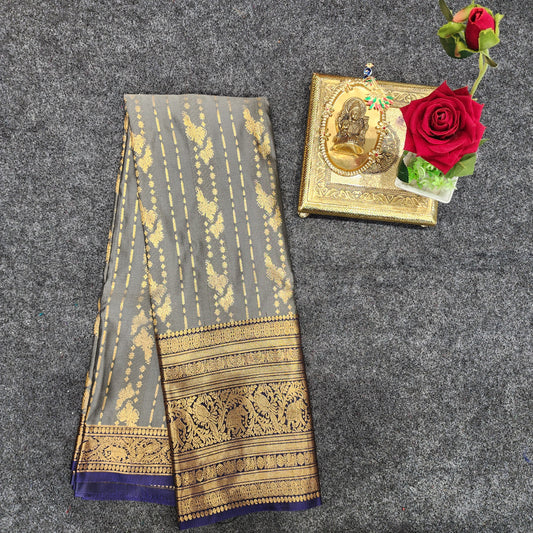 Venkatagiri Pattu mix Butta saree