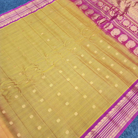 Gadwal Sico Pattu Handloom Sarees