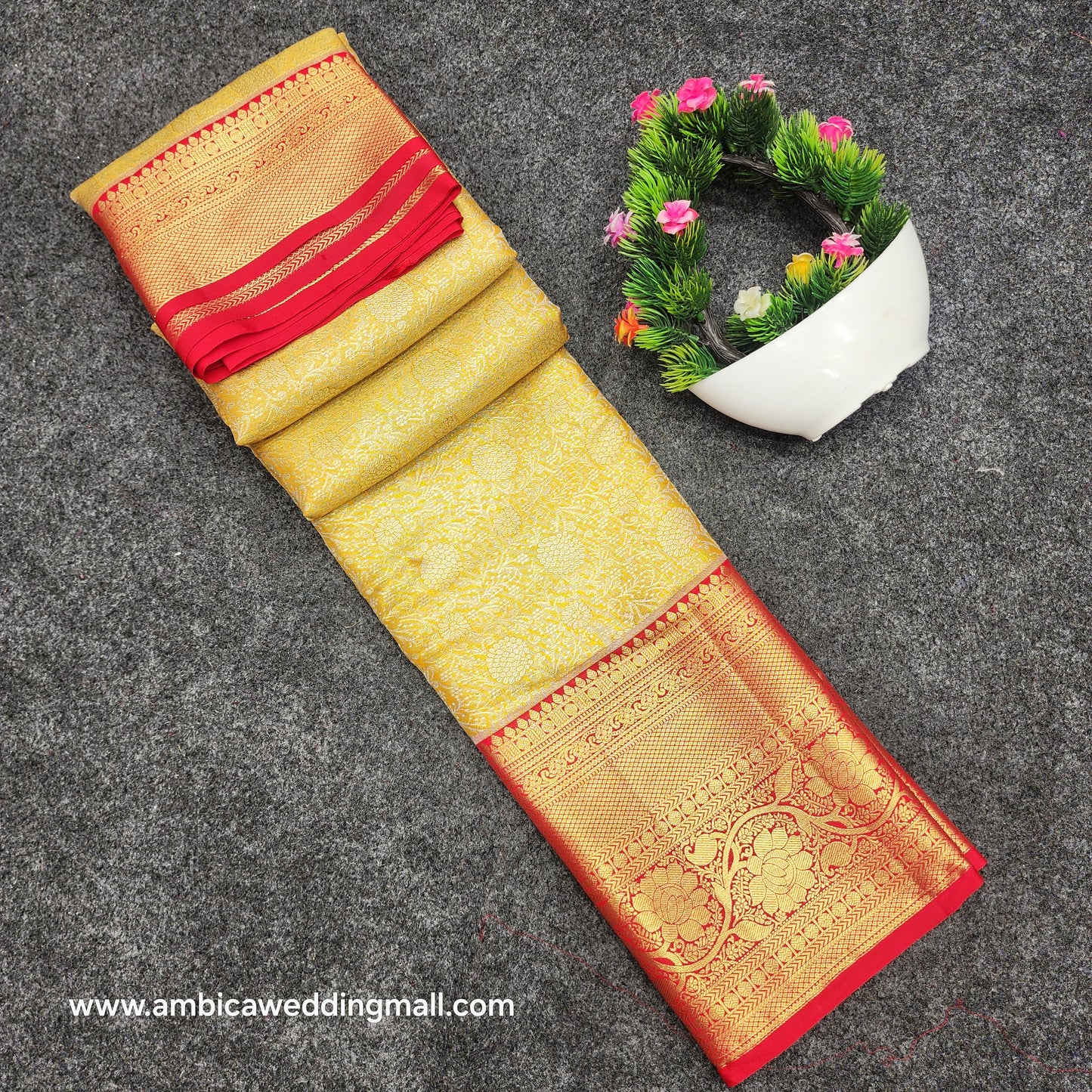 Kanchi Pattu Bridal Pure Zari Saree