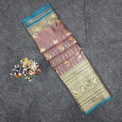 Venkatagiri Pattu mix Butta saree