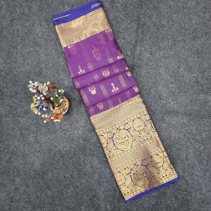 Venkatagiri Pattu mix Butta saree