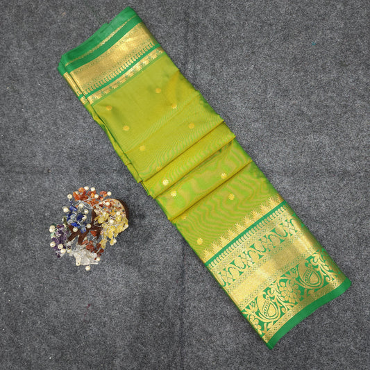 Venkatagiri Pattu mix Butta saree