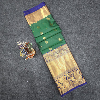 Venkatagiri Pattu mix Butta saree