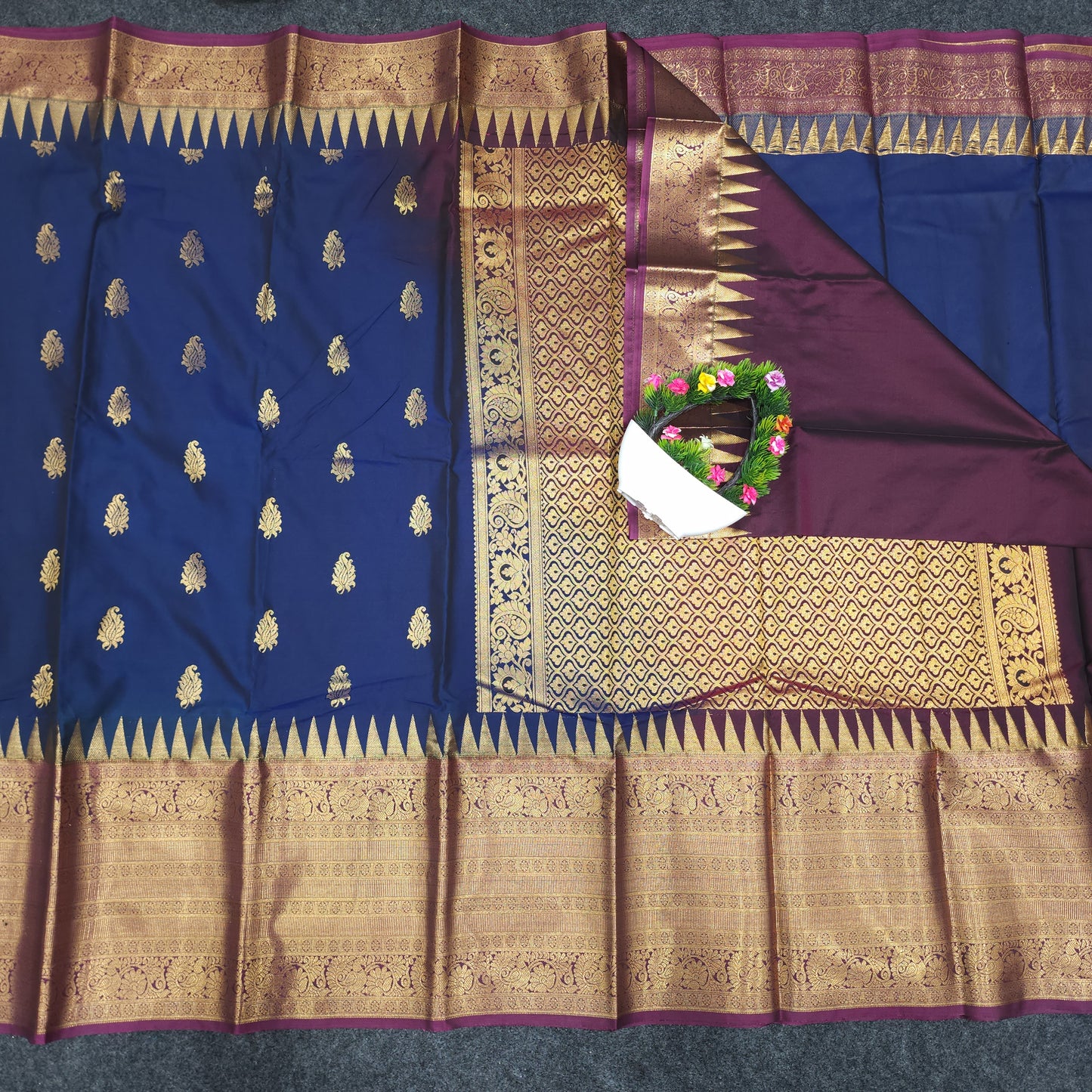 Venkatagiri Pattu mix Butta saree