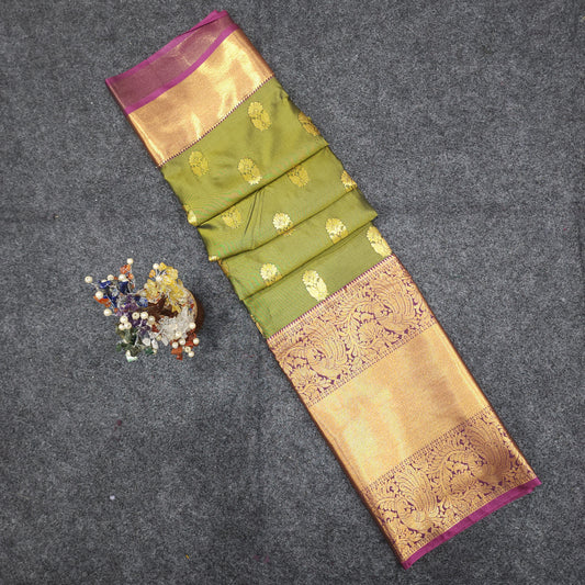 Venkatagiri Pattu mix Butta saree