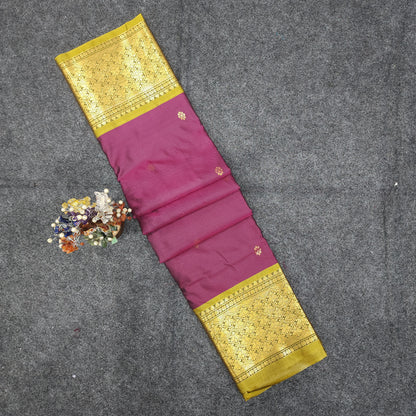 Venkatagiri Pattu mix Butta saree