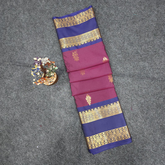 Venkatagiri Pattu mix Butta saree