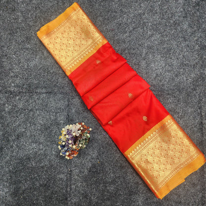 Venkatagiri Pattu mix Butta saree