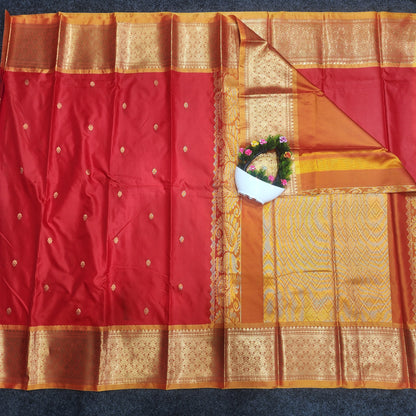 Venkatagiri Pattu mix Butta saree