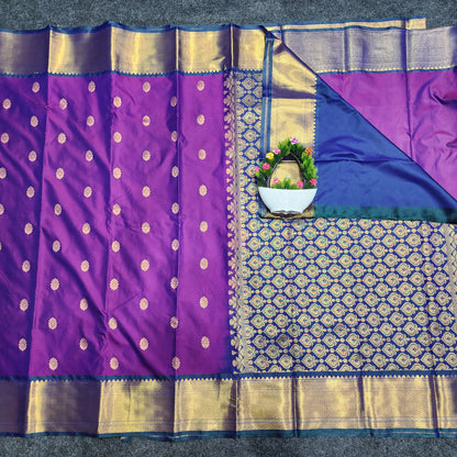 Venkatagiri Pattu mix Butta saree