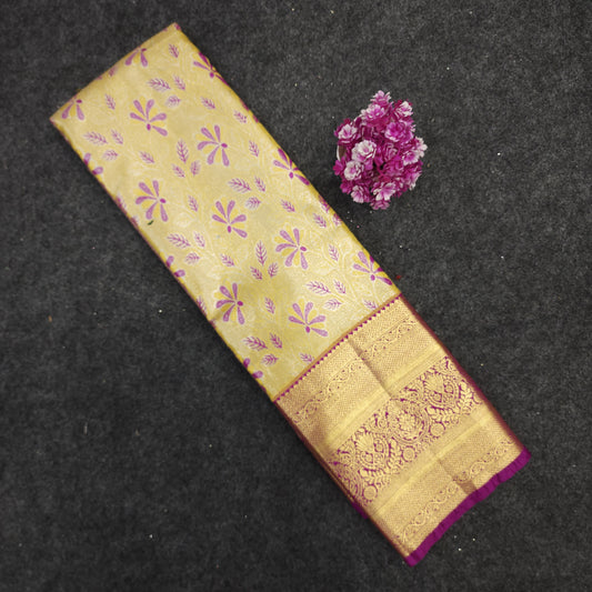 Kanchi pattu 2 gram gold mix pattu sarees