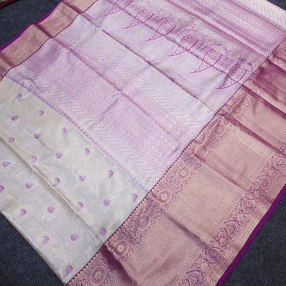 Kanchi pattu 2 gram gold mix pattu sarees