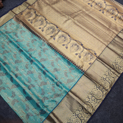 Kanchi pattu 2 gram gold mix pattu sarees