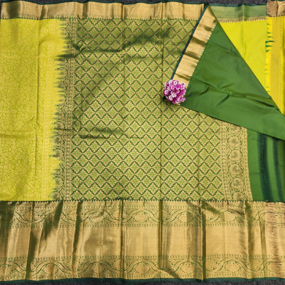 Semi Kanchi Pattu Bracade Resham sarees ♥️