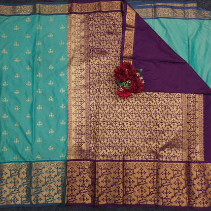 Venkatagiri Pattu mix Butta saree