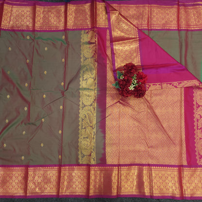 Venkatagiri Pattu mix Butta saree