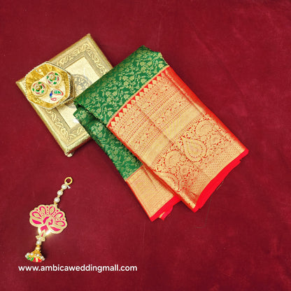 Pure Resham Bridal Kanchi Pattu Handloom Saree