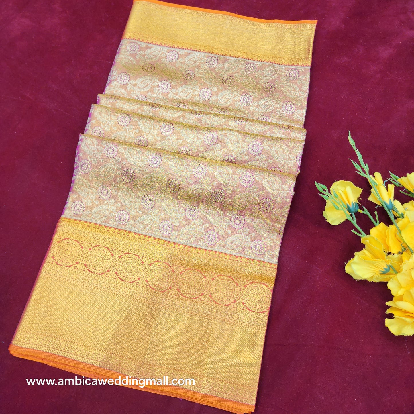 Kanchi Pattu Bridal Pure Zari Saree