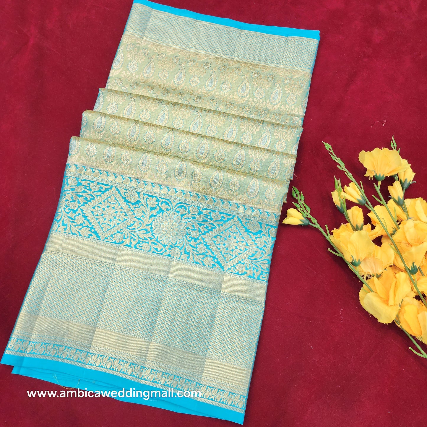 Kanchi Pattu Bridal Pure Zari Saree