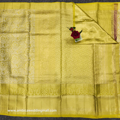 Kanchi Pattu Bridal Pure Zari Saree