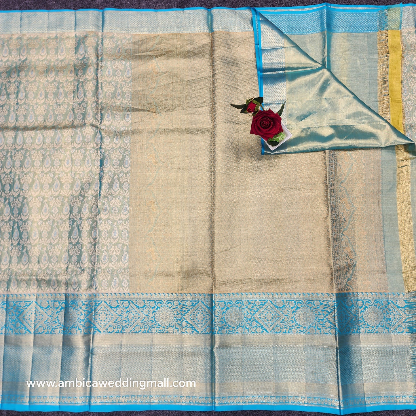 Kanchi Pattu Bridal Pure Zari Saree