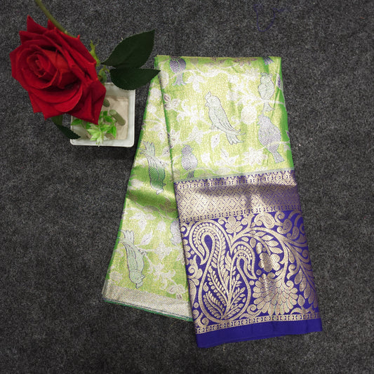 Buy Stunning Kanchi pattu mix Lehenga [2 To 5 Years] - Ambica Wedding Mall