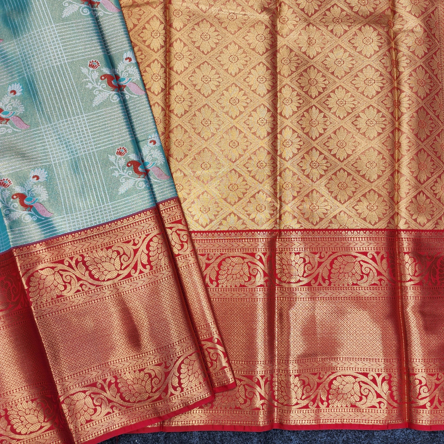 2 Gram gold zari semi kanchi pattu sarees ✨️