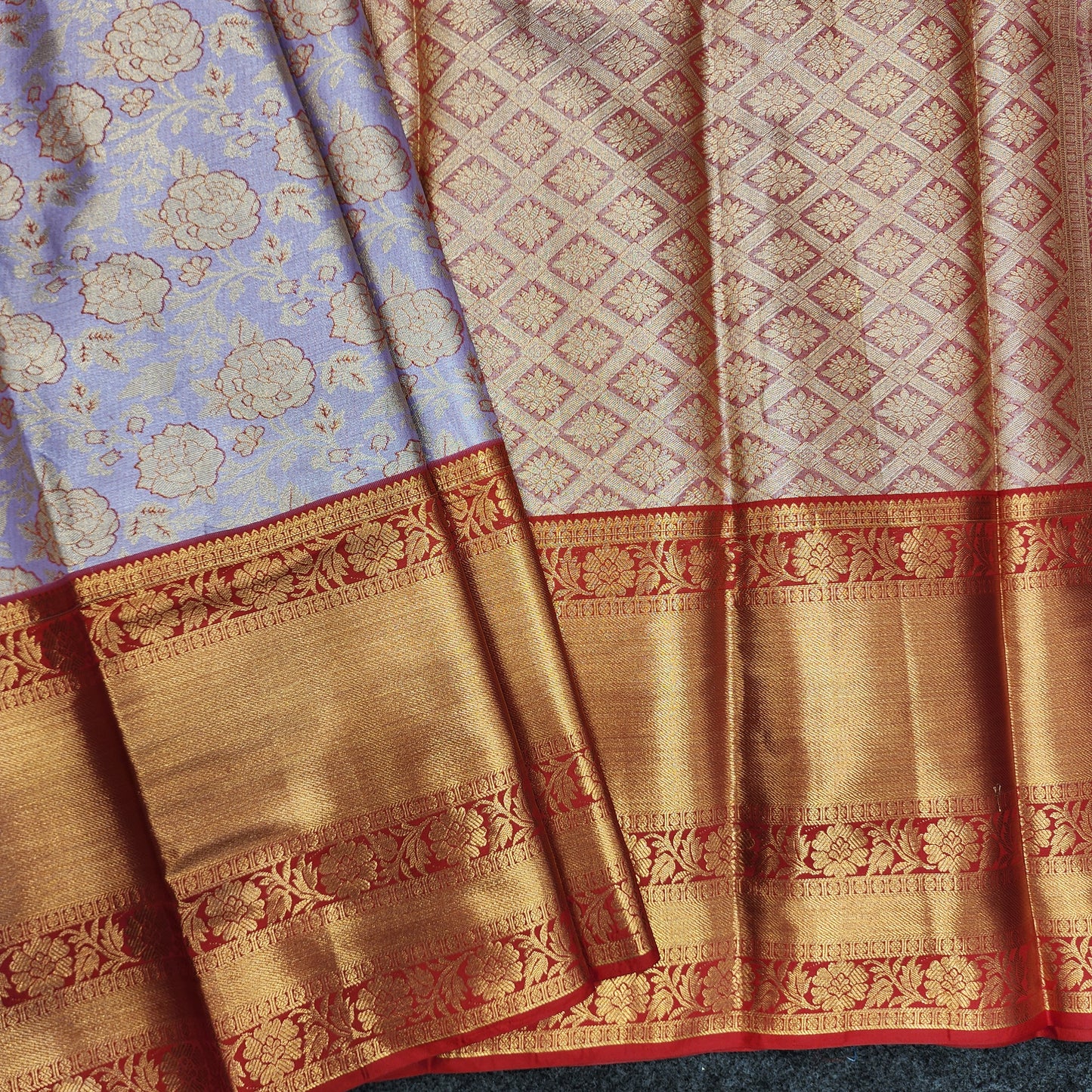 2 Gram gold zari semi kanchi pattu sarees ✨️