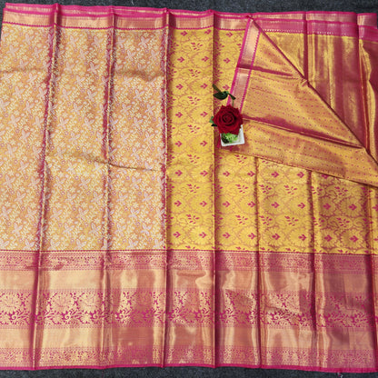 1 Gram Gold Zari mix pattu sarees 😍