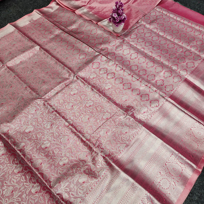 Semi Pattu Pastel Saree