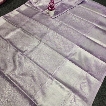 Semi Pattu Pastel Saree