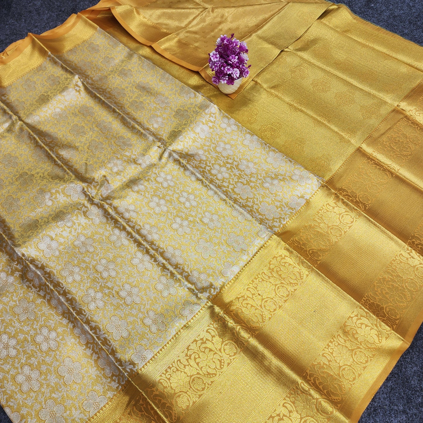 Semi Pattu Pastel Saree