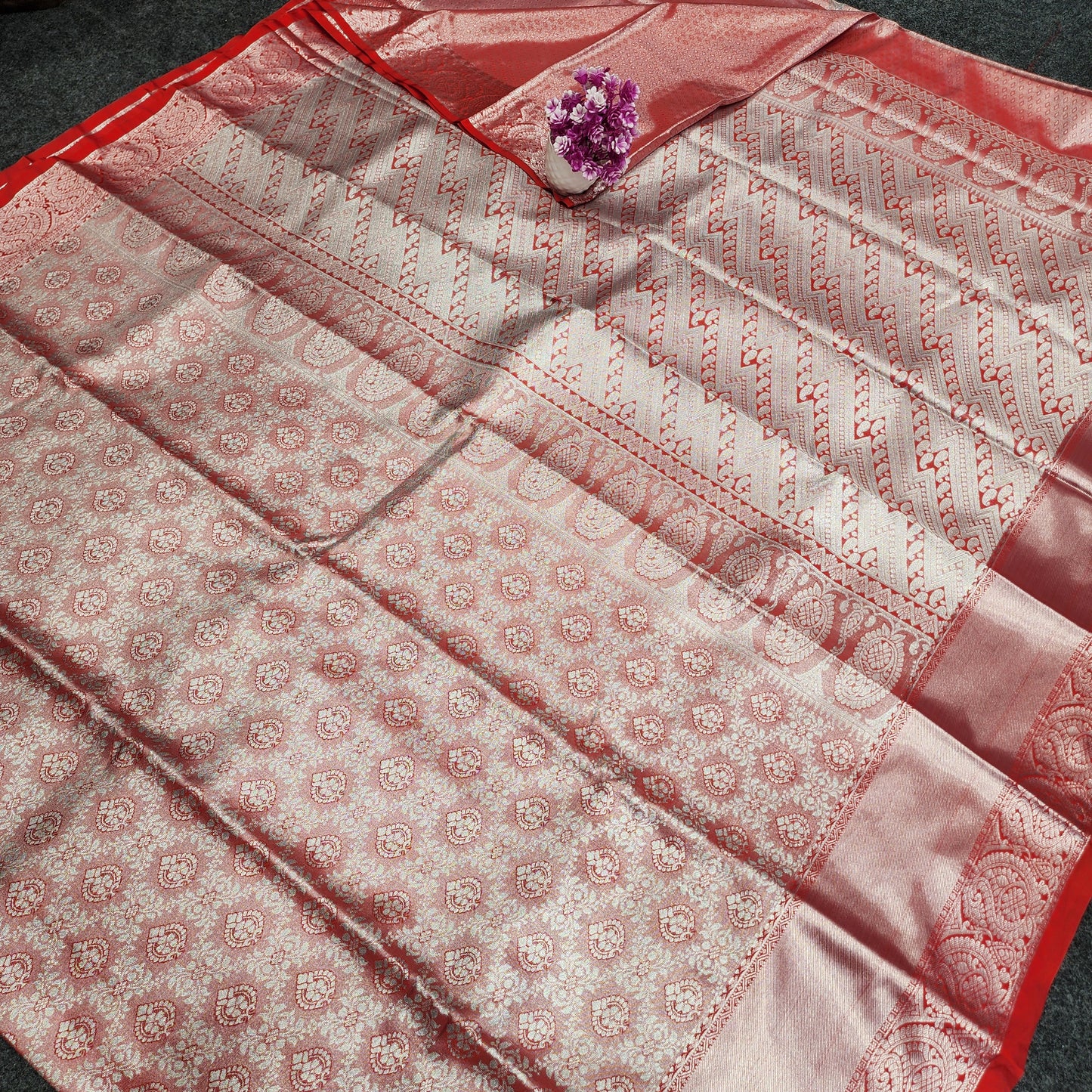 Semi Pattu Pastel Saree