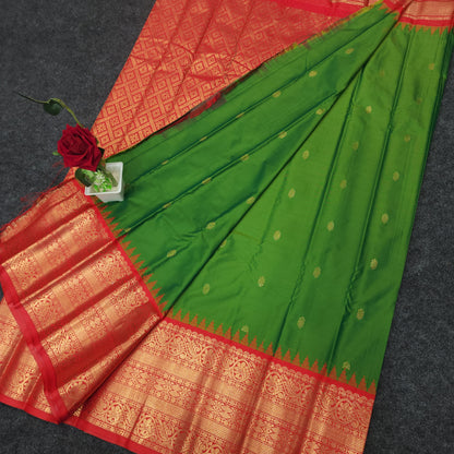 Gadwal Semi Pattu Saree