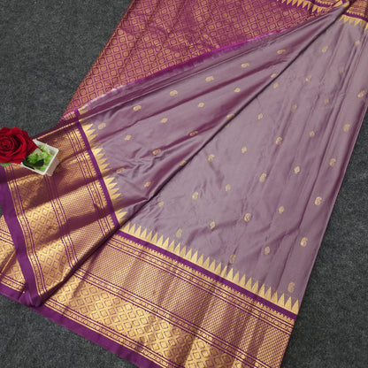 Gadwal Semi Pattu Saree