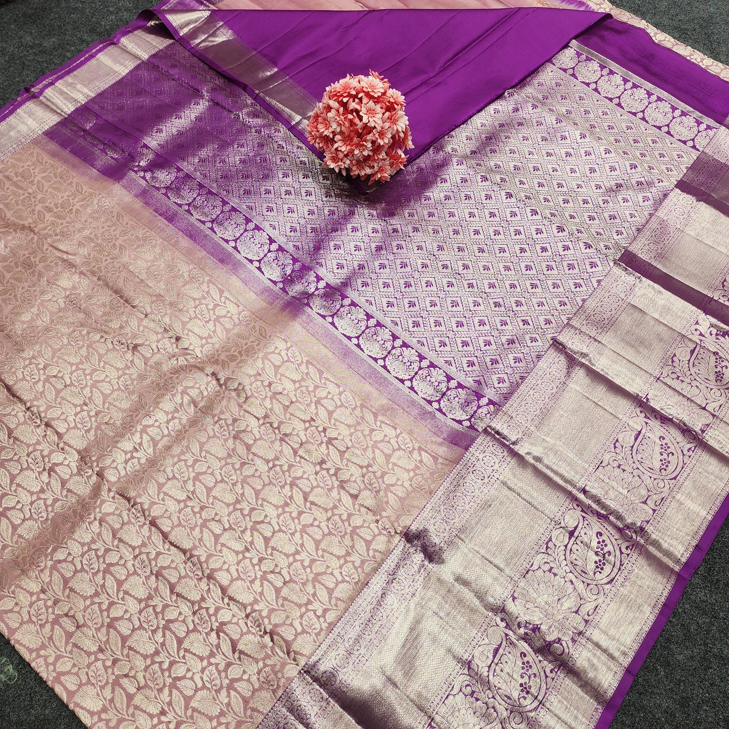 Kanchi Pattu Pure Resham Saree