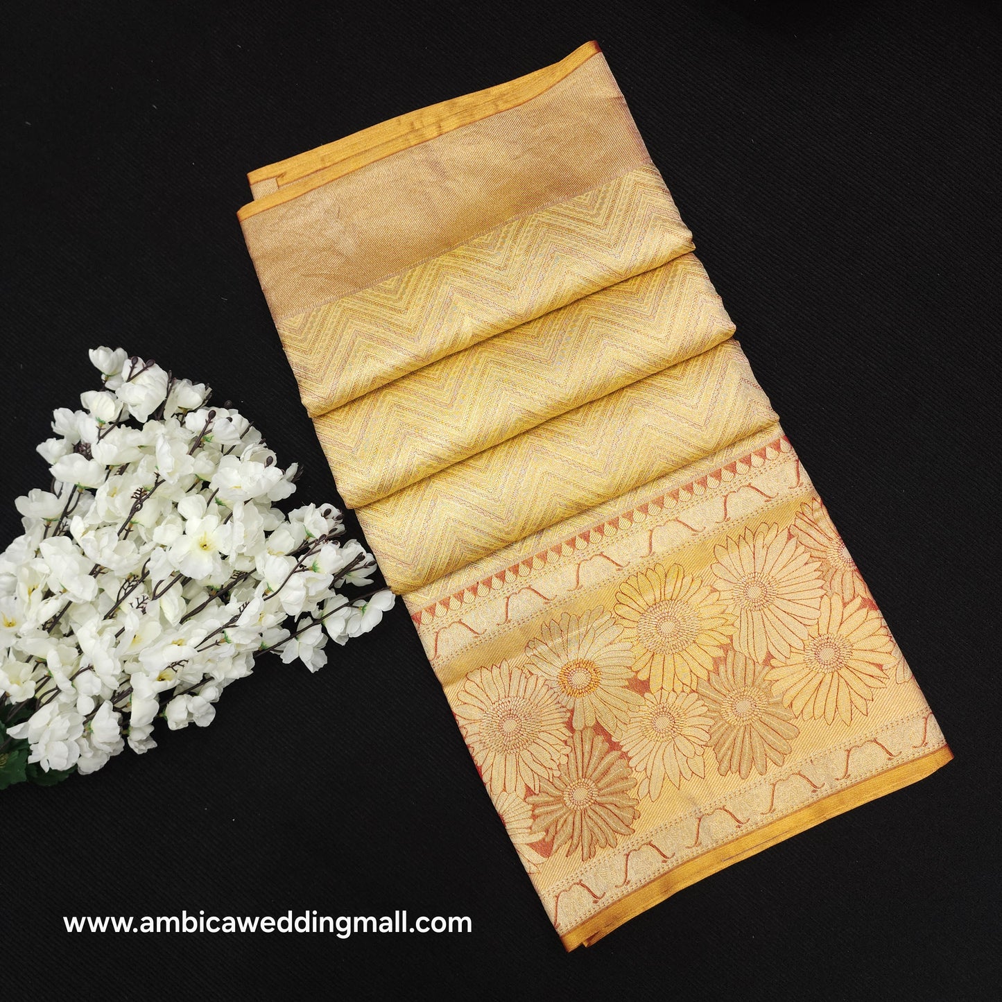 Pure Handloom Kanchi Pattu Bridal Saree