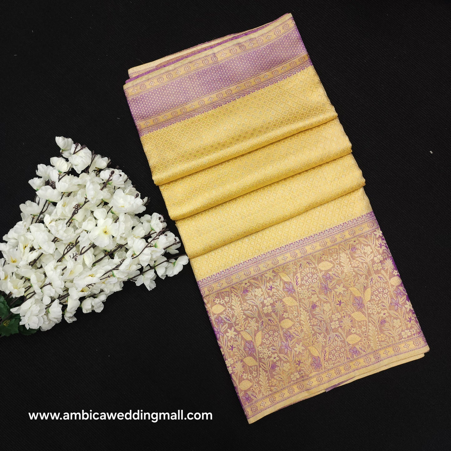 Pure Handloom Kanchi Pattu Bridal Saree