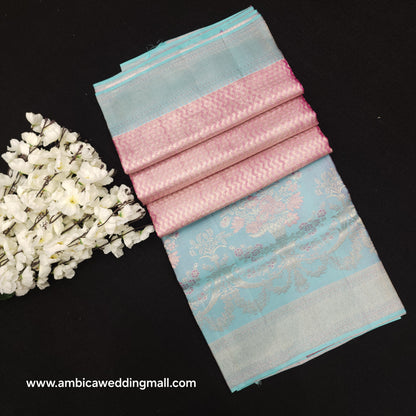 Pure Handloom Kanchi Pattu Bridal Saree