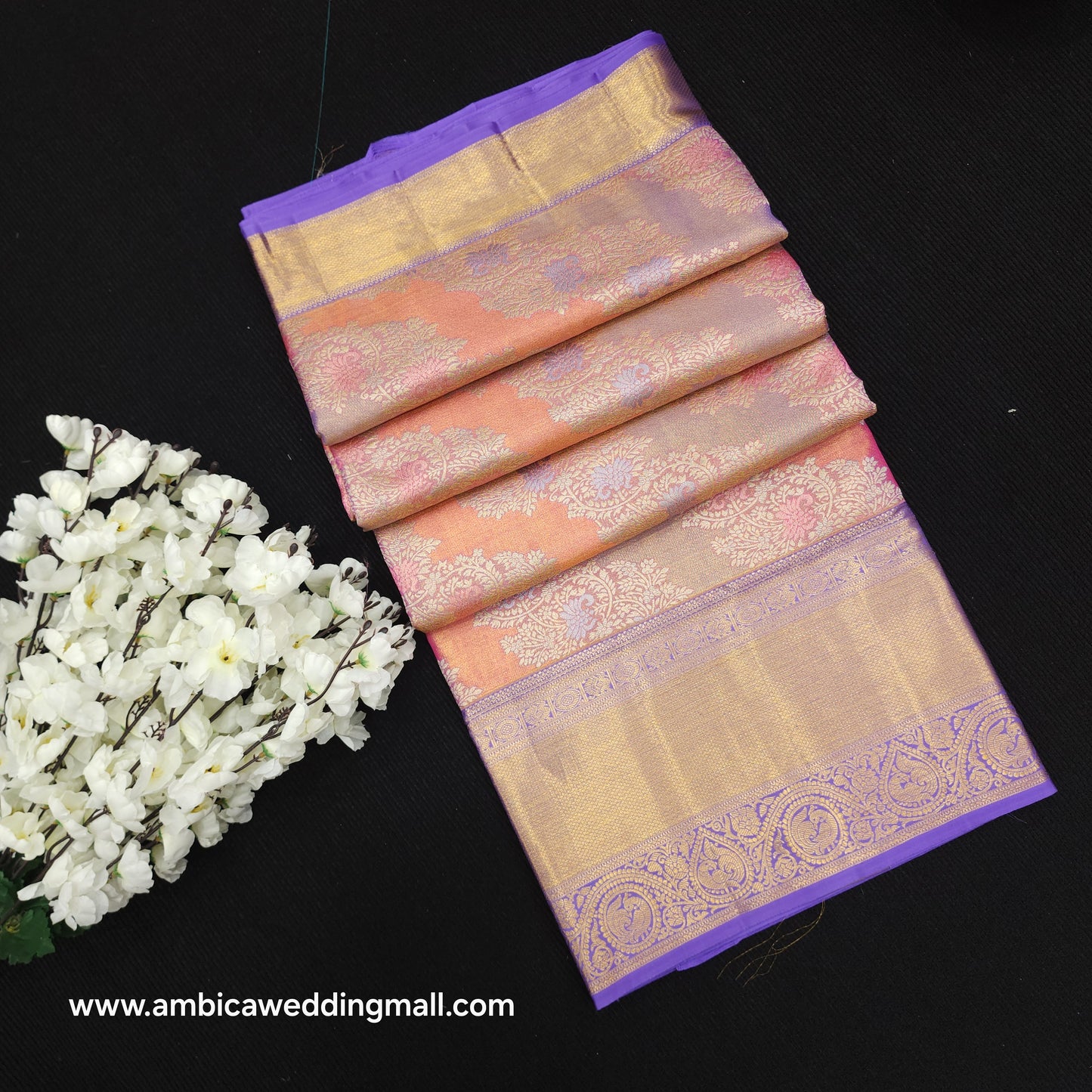 Pure Handloom Kanchi Pattu Bridal Saree