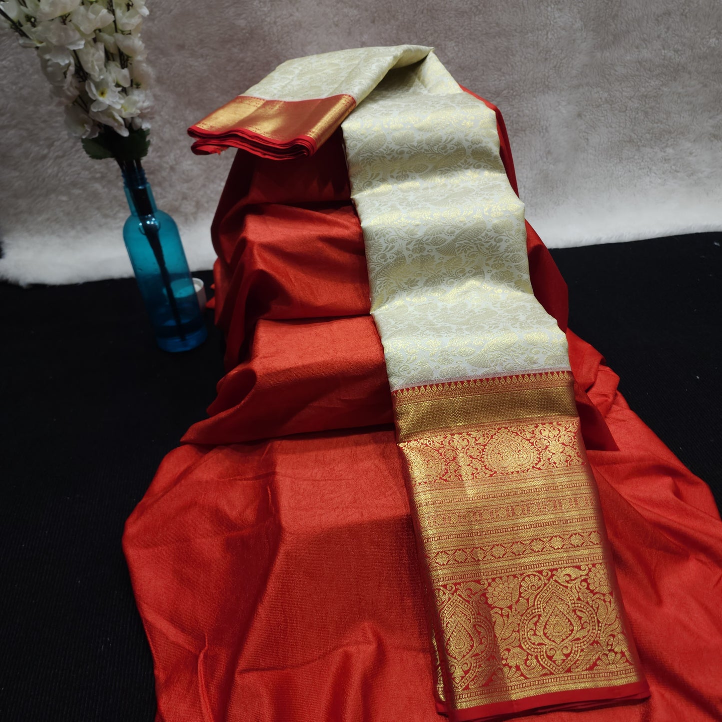 Pure Kanchi Pattu Handloom Talambralu Saree