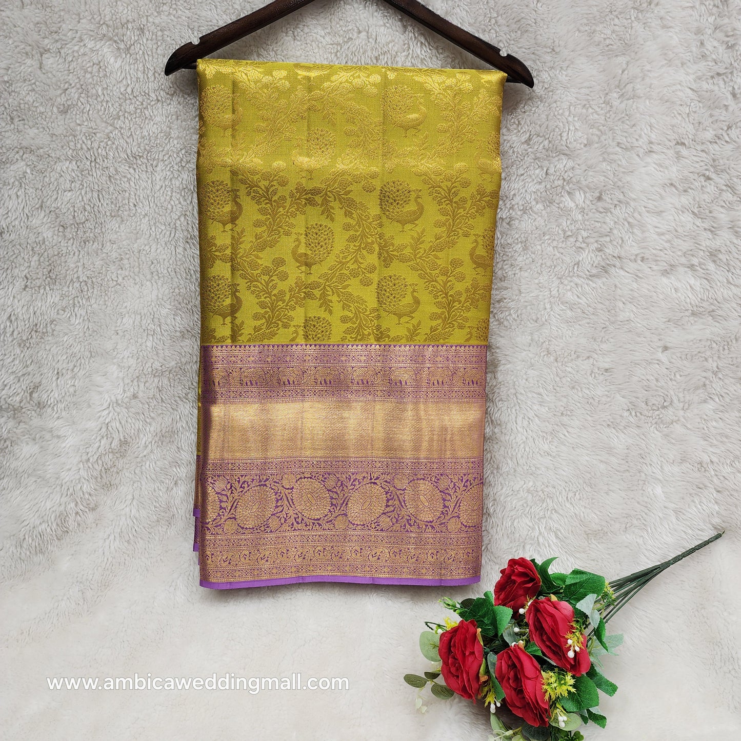 Pure Resham Bridal Kanchi Pattu Handloom Saree