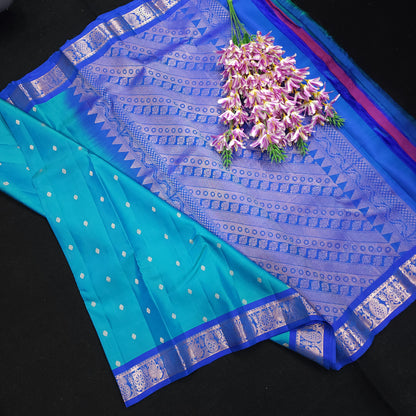 Kanchi Pattu Handloom Butta Saree